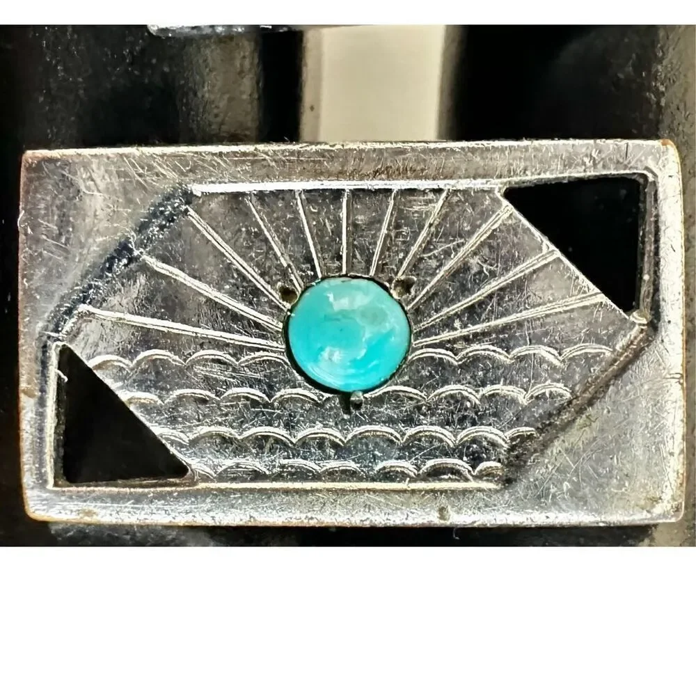 Rabbit vintage southwestern cuff links